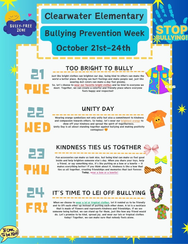 Bullying Prevention Week