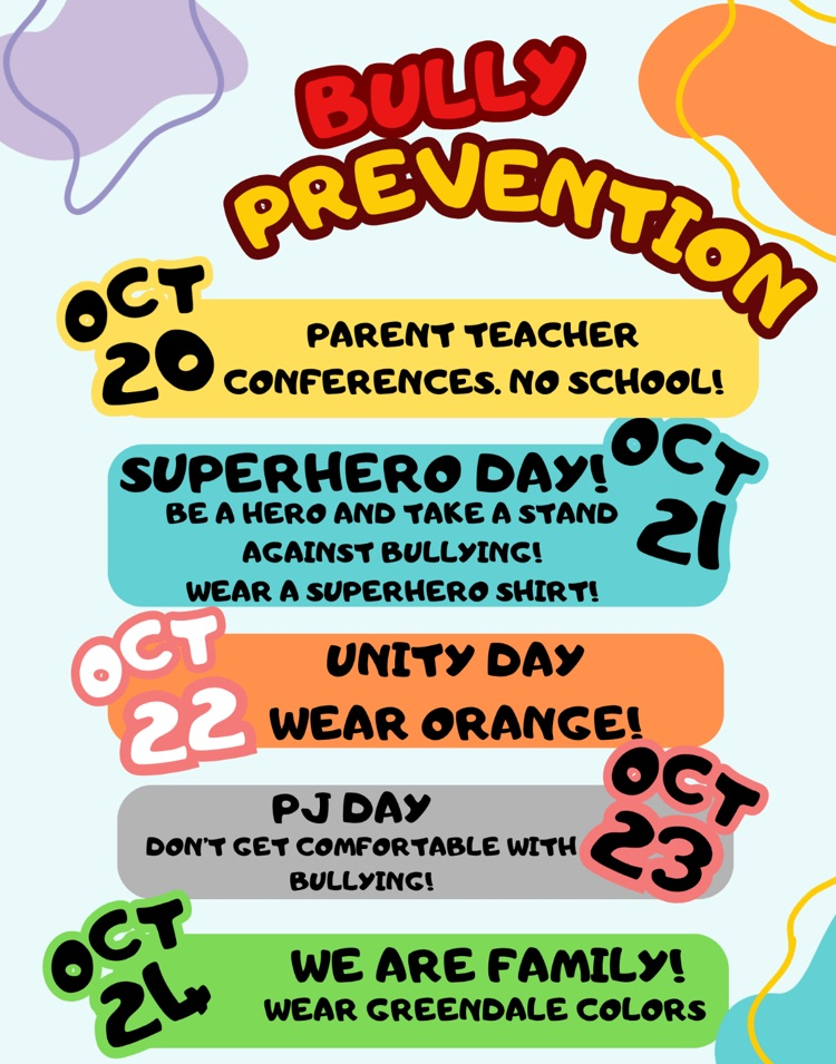 bully prevention flyer