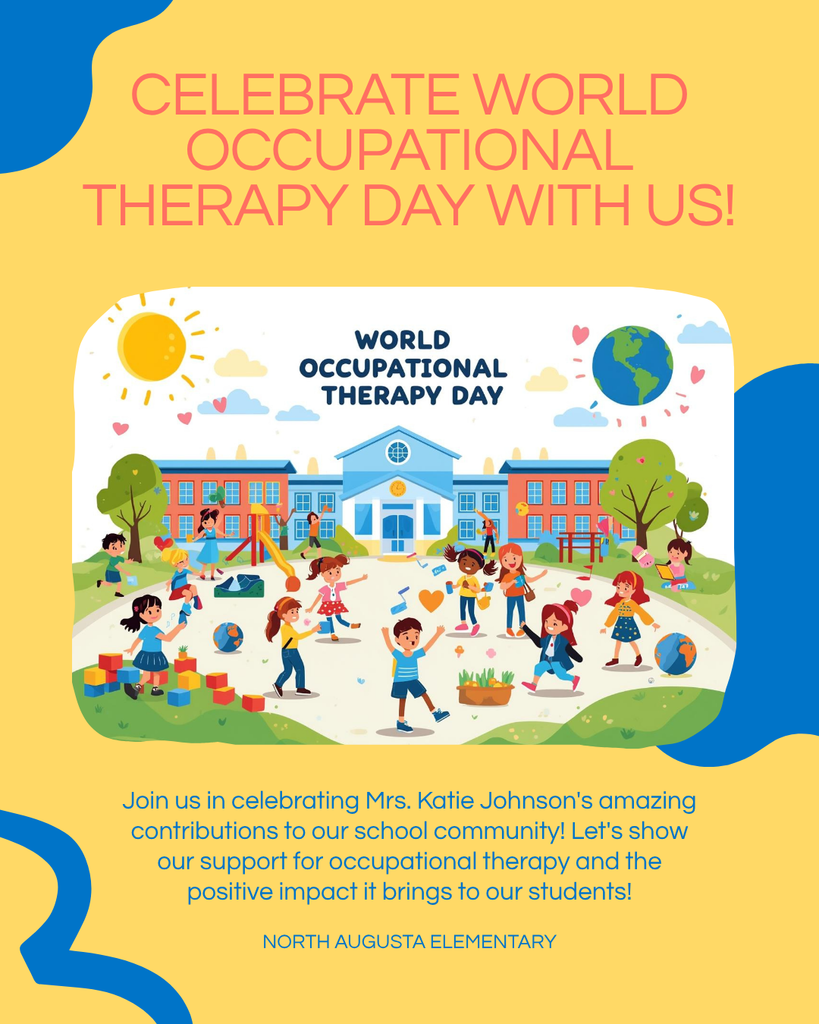 World Occupational Therapy Day - celebrating Mrs. Katie Johnson