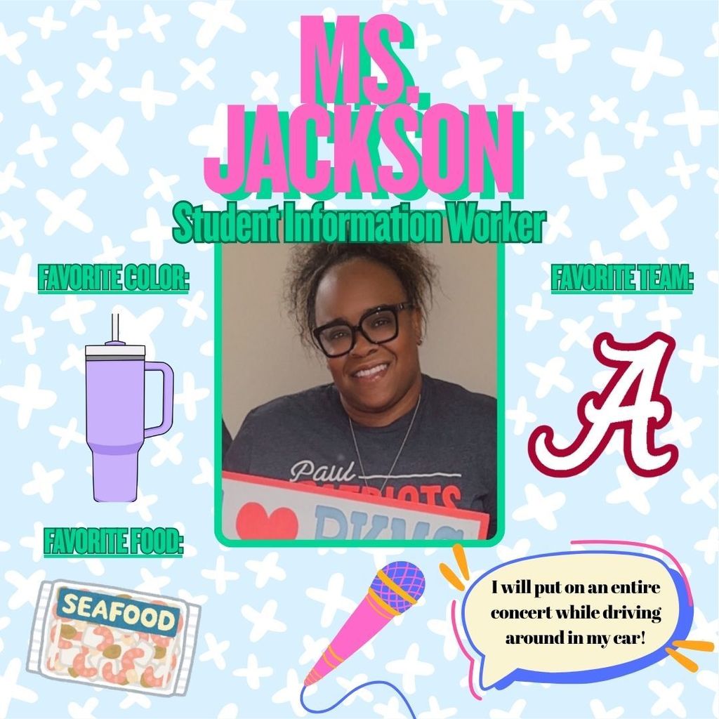 We aren't even sure where we'd be without Ms. Jackson- thank goodness we don't have to find out!