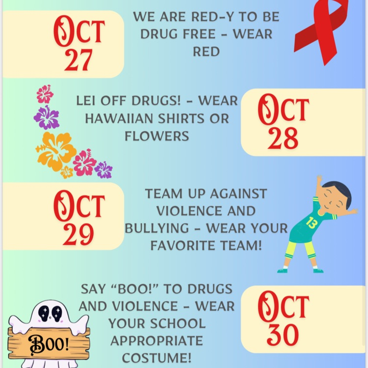 Red Ribbon Week Flyer