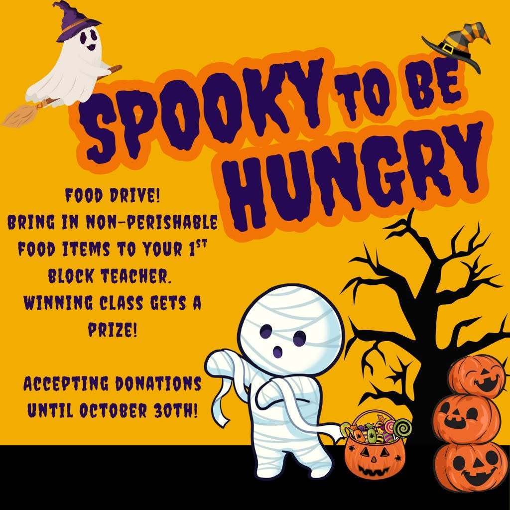 Spooky to be hungry fly