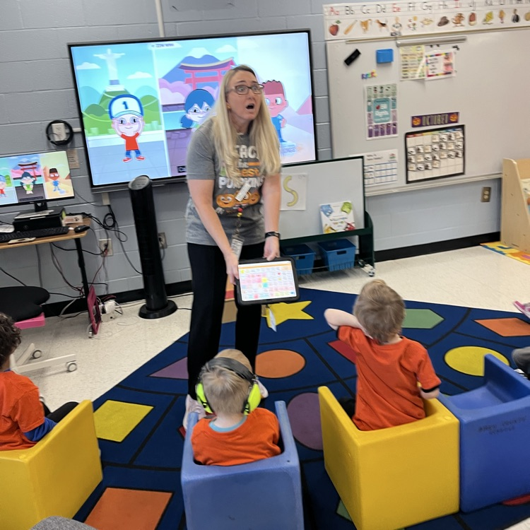 teacher in classroom