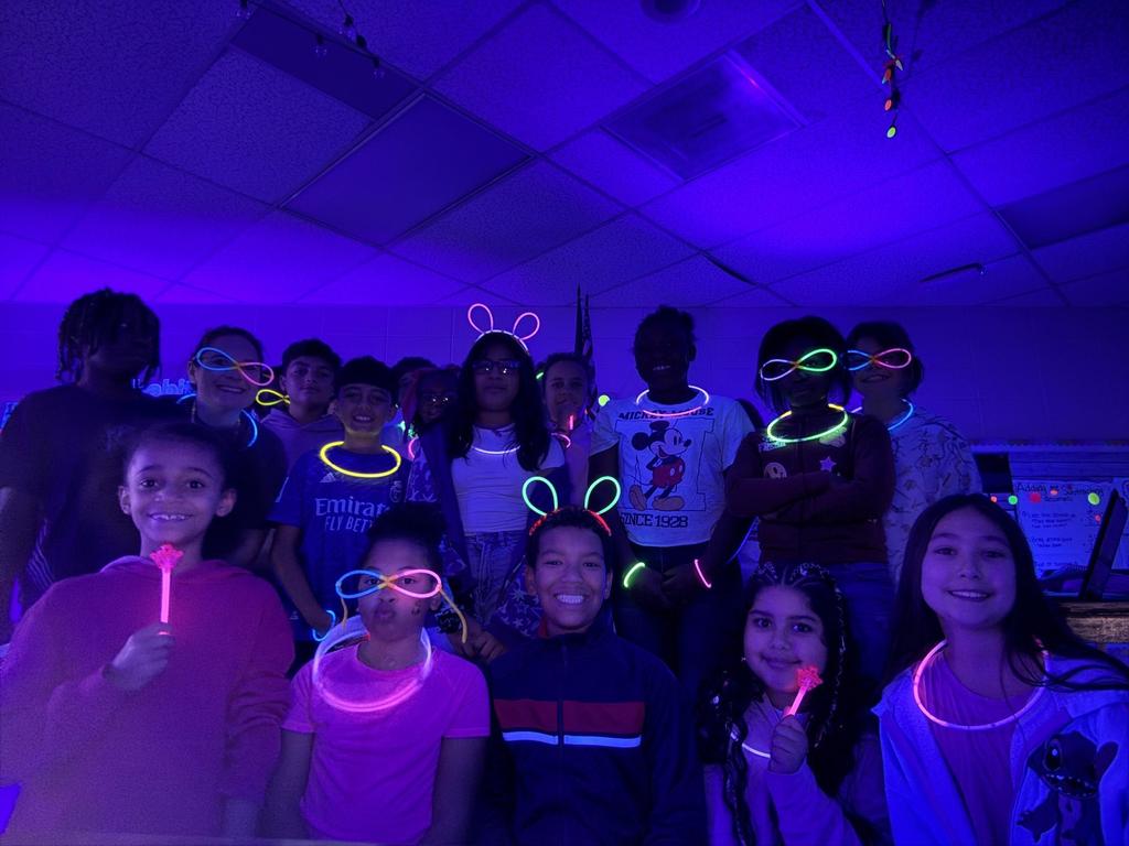 Glow Party Multiplication Bingo