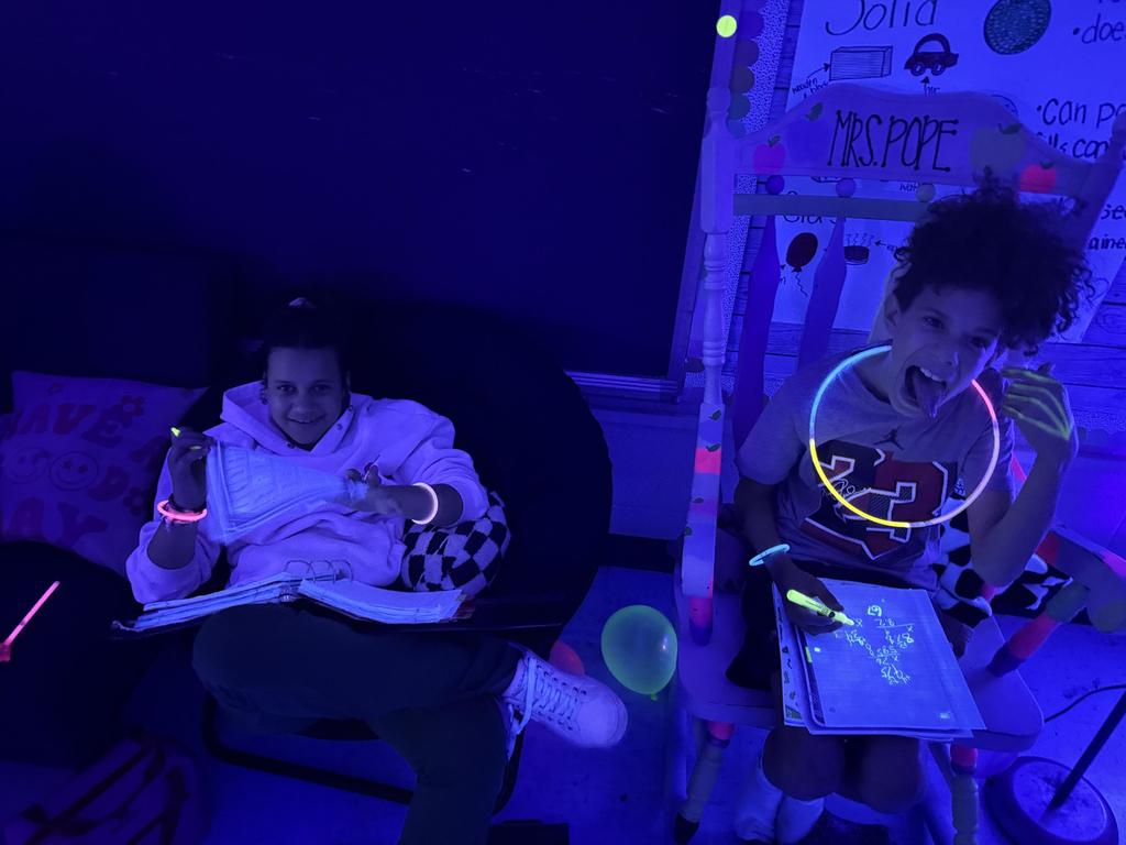 Glow Party Multiplication Bingo