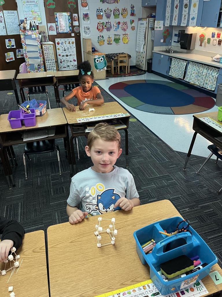 3D Shapes in Kindergarten!