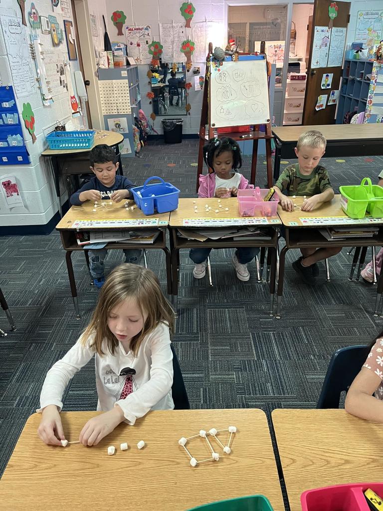 3D Shapes in Kindergarten!