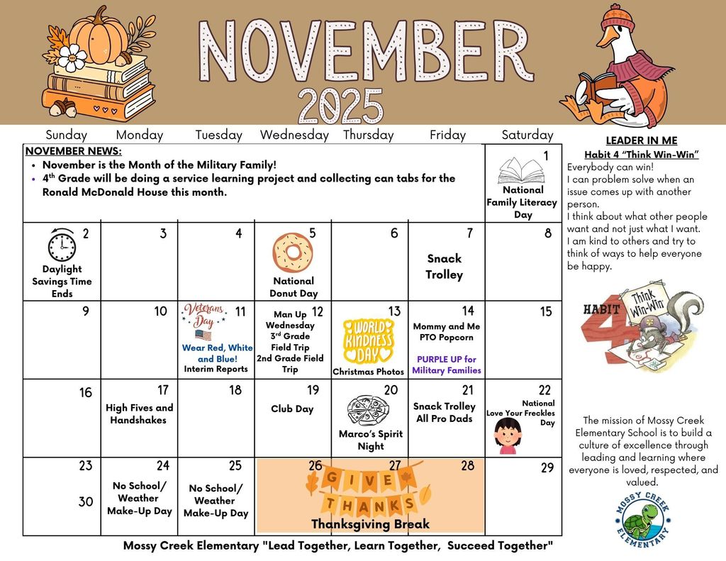 november 2025 calendar 