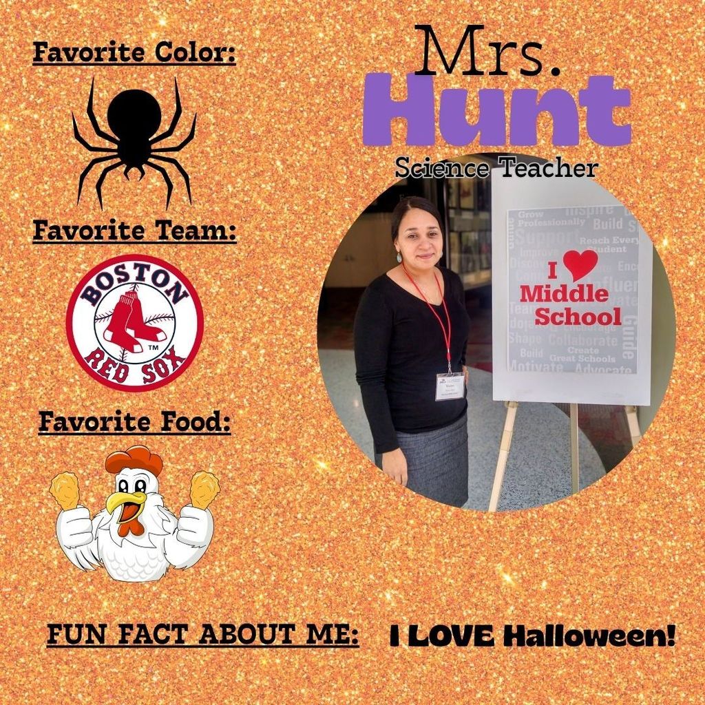 What more can we say...it is SPOOKY how awesome Mrs. Hunt is!!!