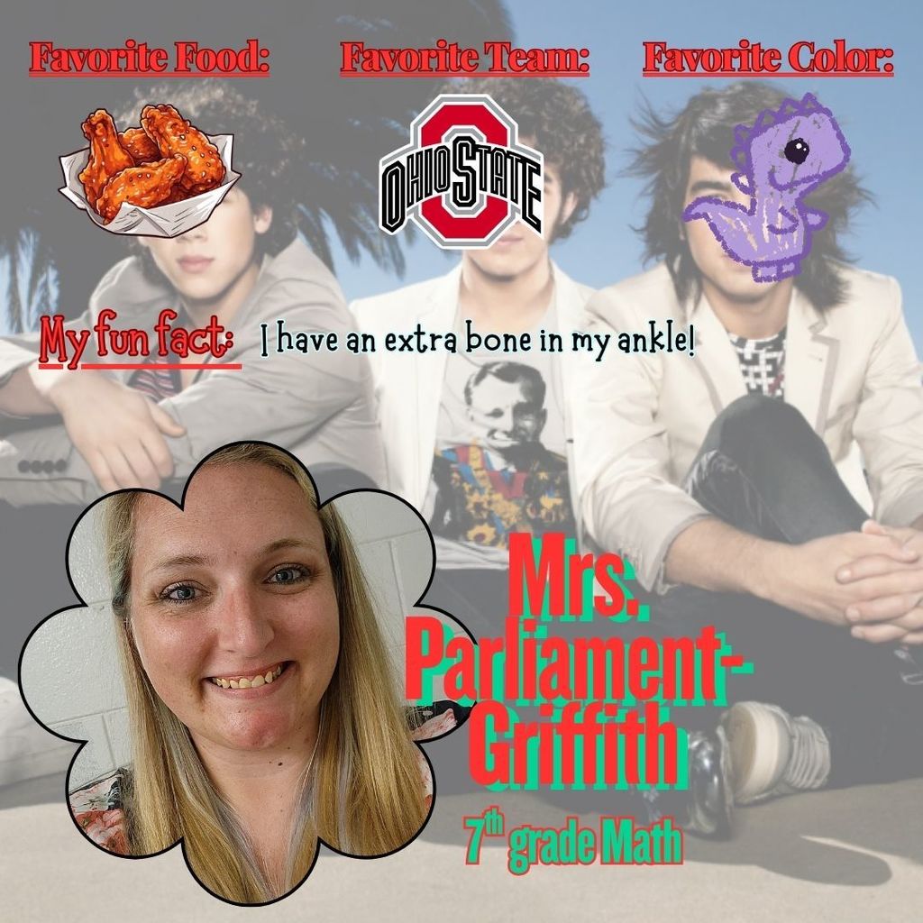 Mrs. Parliament-Griffith is a rock star. In addition to teaching she also coaches the Paul Knox Academic Team!