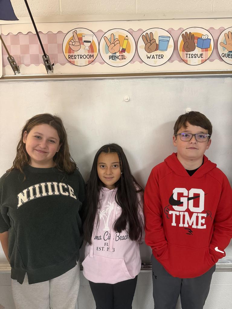Classroom Spelling Bee Winners
