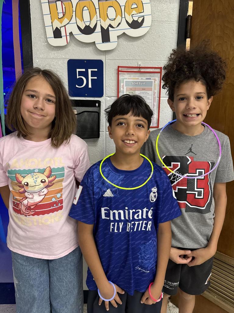 Classroom Spelling Bee Winners