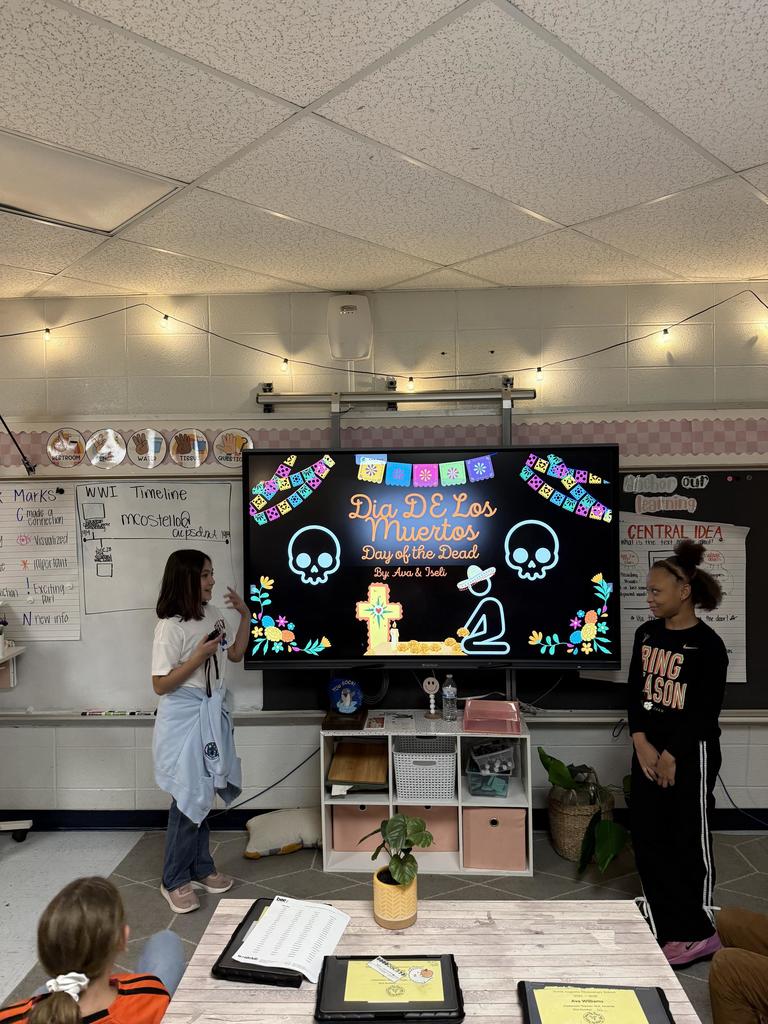 5th grade Fall Festivals and Presentations