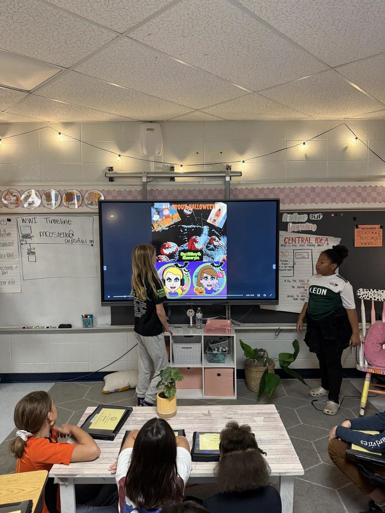 5th grade Fall Festivals and Presentations