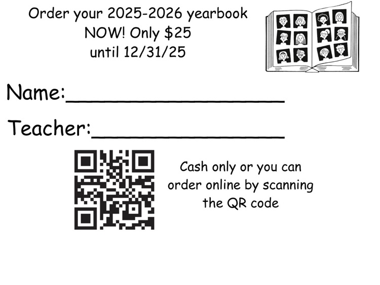 yearbook order form 