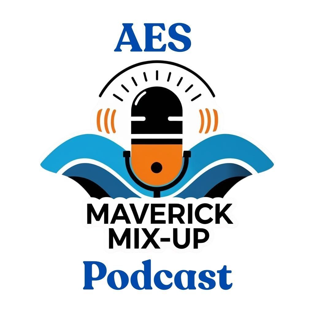 Podcast Logo Maverick Mix-Up Emblem Style (1) 1