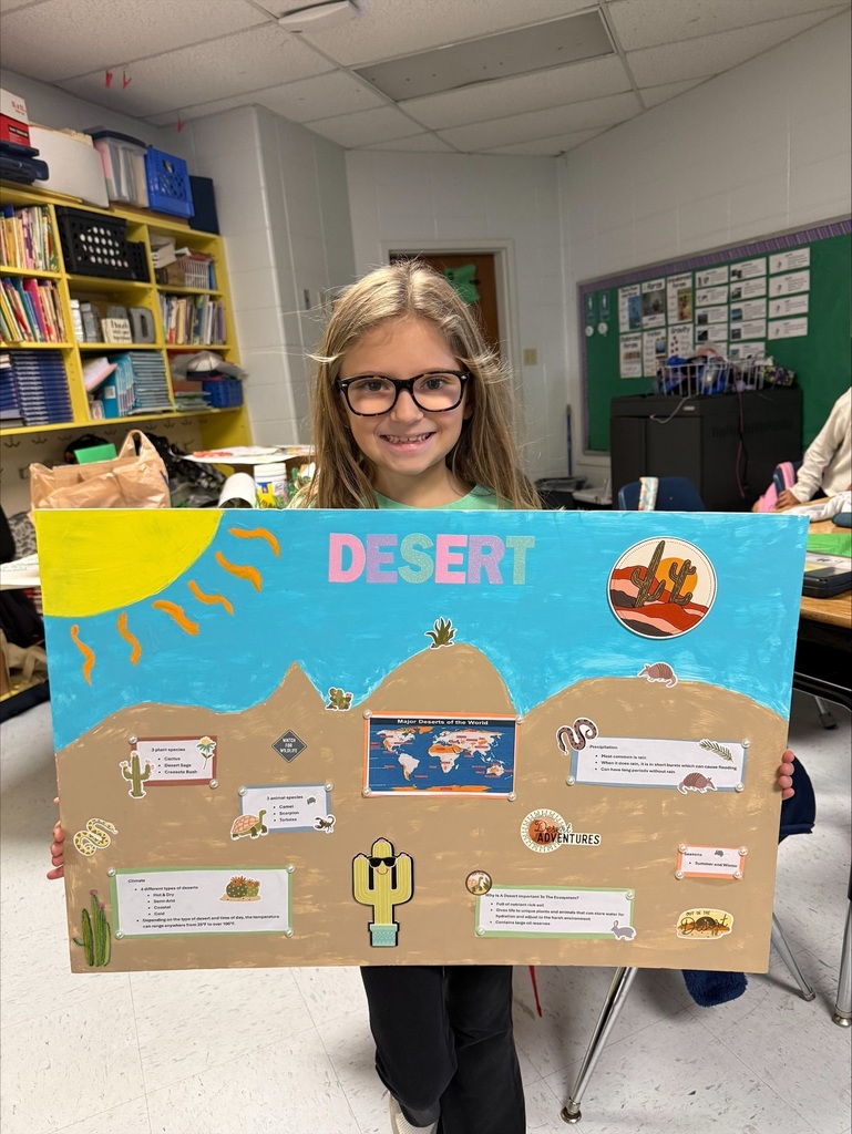 Third Grade Biomes Projects