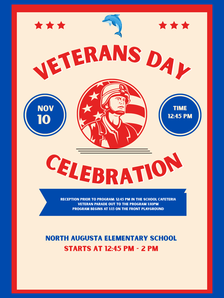 Veterans Day Celebration  November 10th