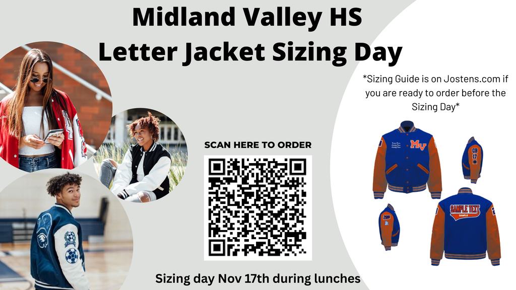 Letter Jacket Sizing Day