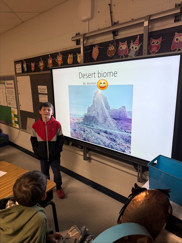 Third Grade Biomes Projects