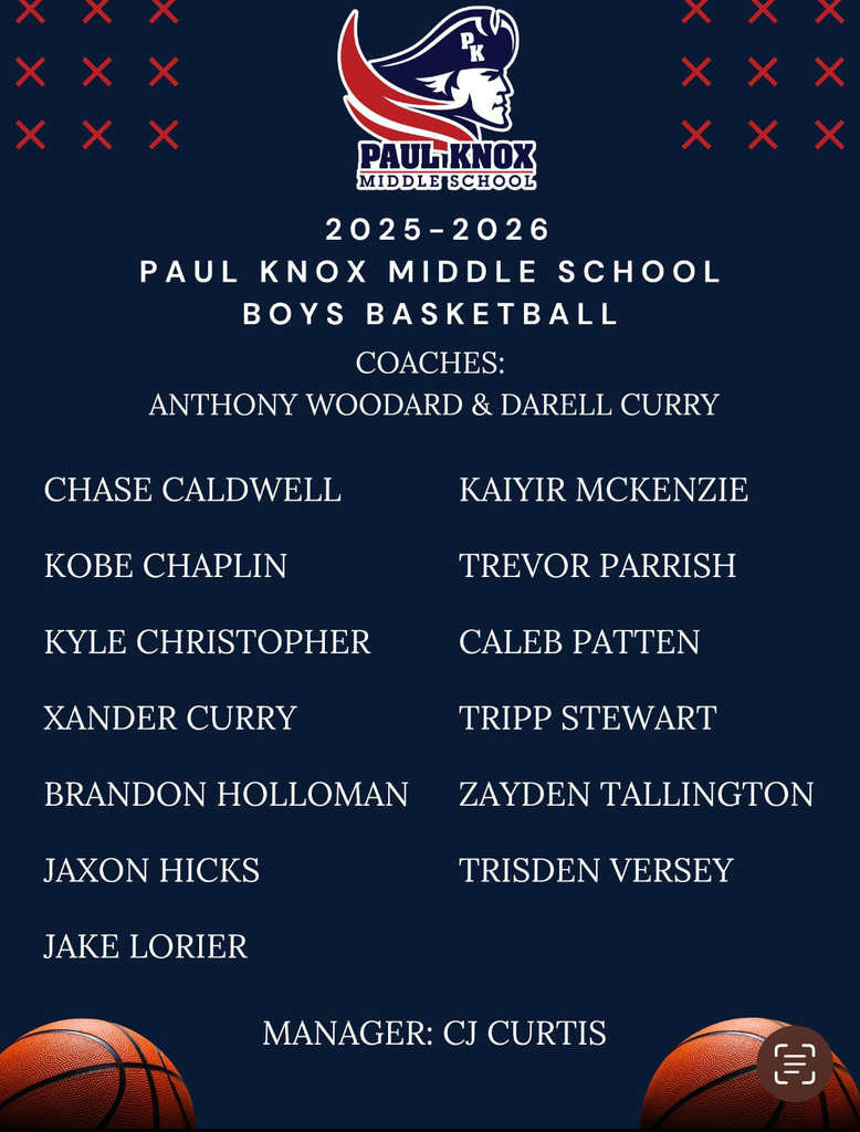 Boys Basketball roster