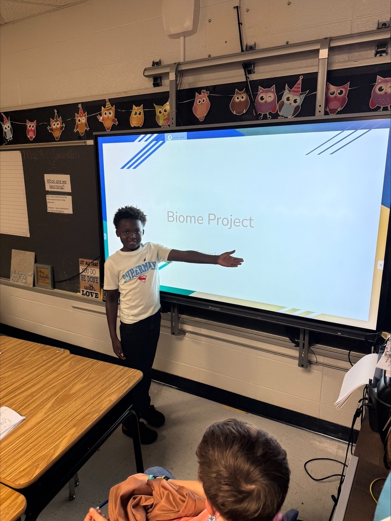 Third Grade Biomes Projects