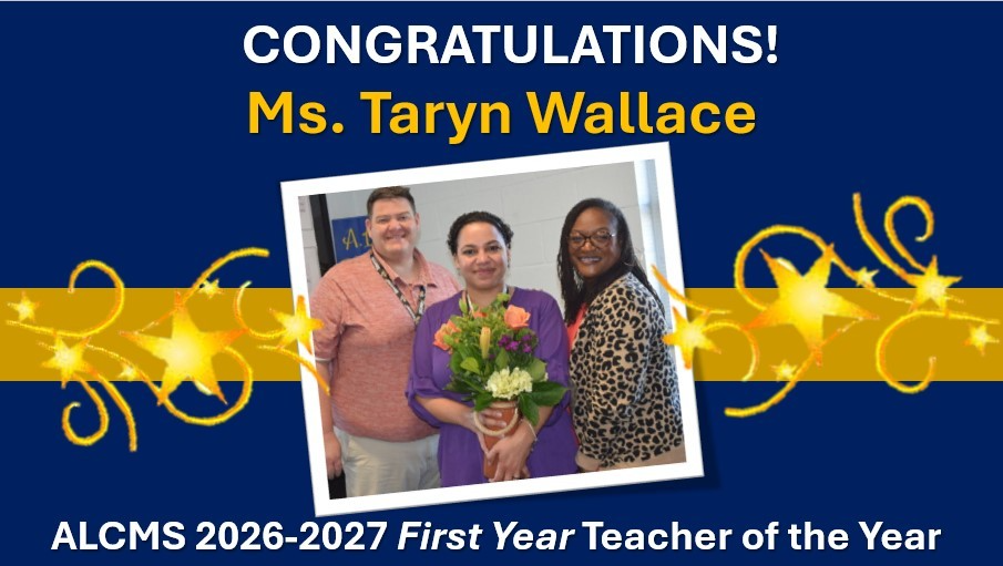 Picture of ALCMS 2026-2027 First Year Teacher of the Year