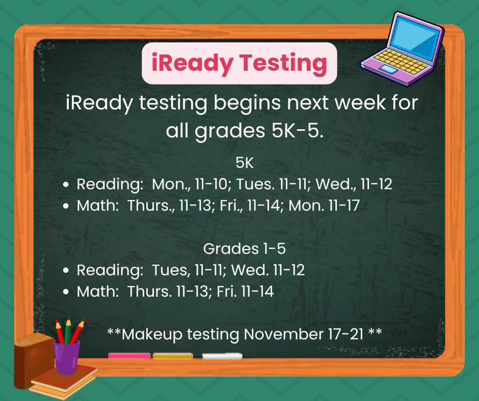 iReady Testing