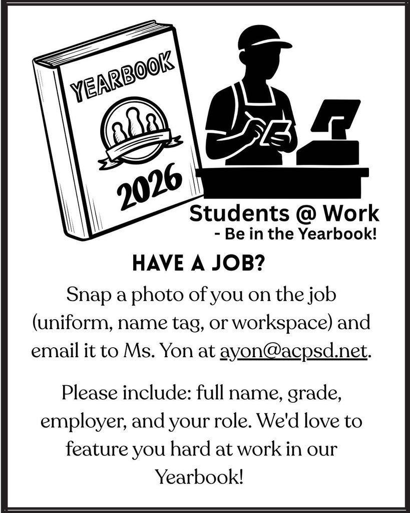 students @work yearbook ad
