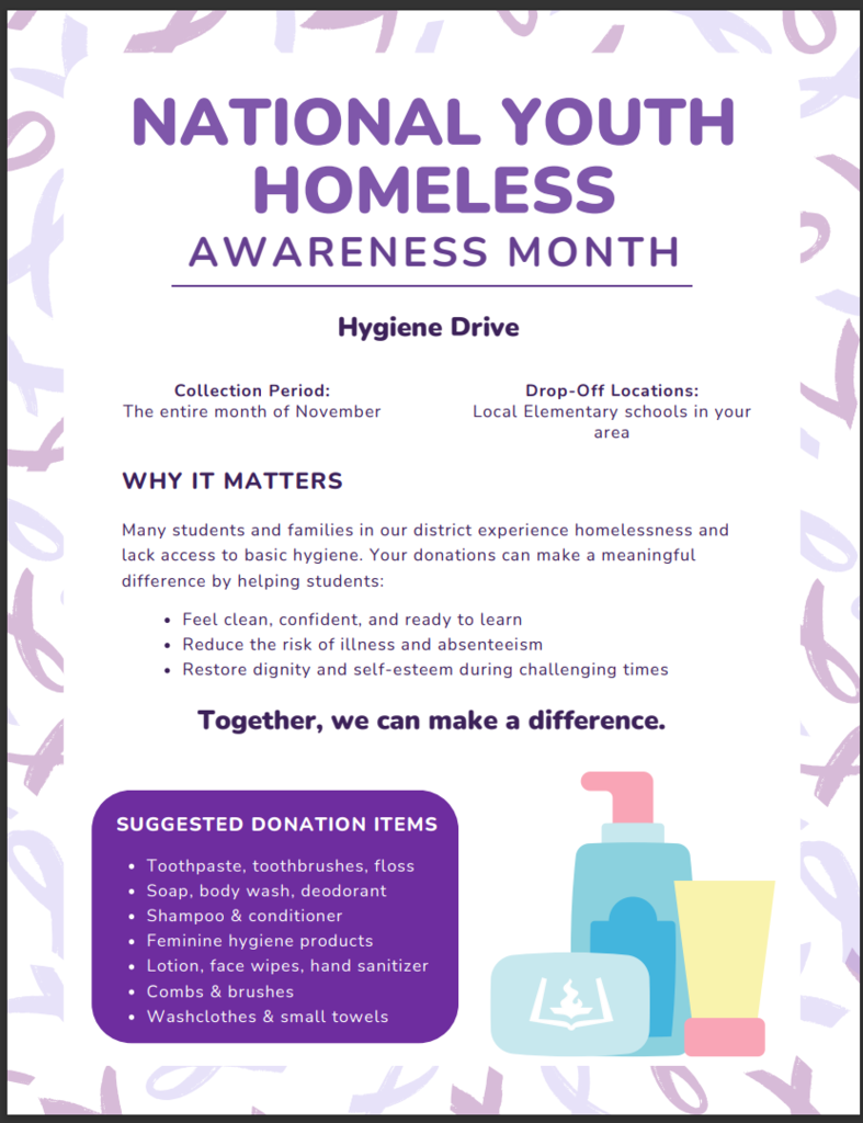 Homeless Awareness Month