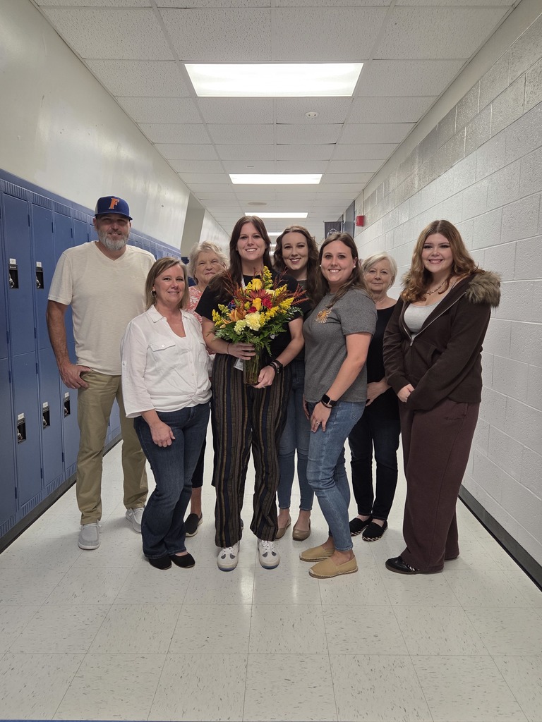 25-26 Teacher of the Year, Ms. Spires with Family