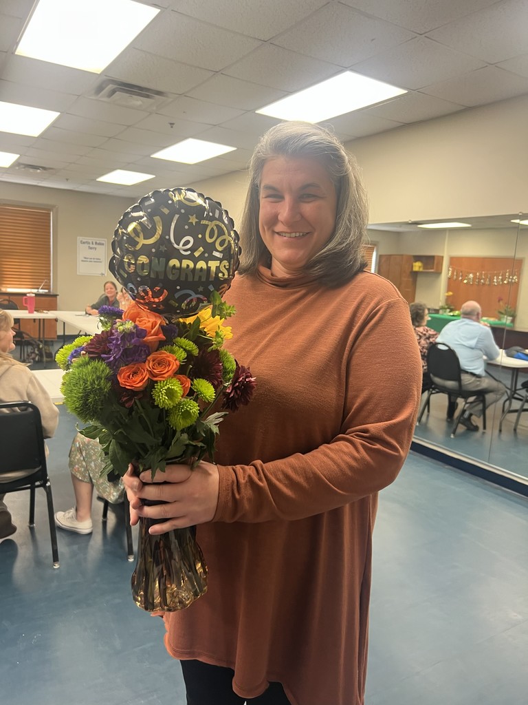 woman holding flowers