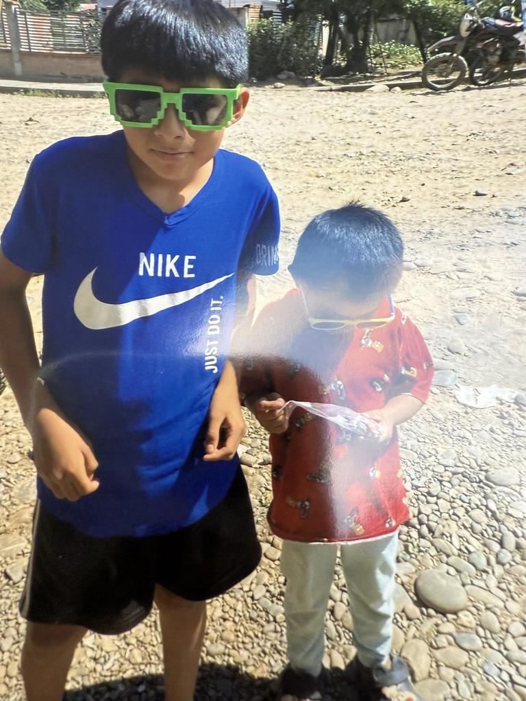 Bolivian Sunglass Drive Update! Last year, Mrs. Moore’s 5th grade class led a Bolivian Sunglass Drive, collecting sunglasses for the Medical Mission team from Grace United Methodist Church. This summer, those sunglasses made their journey all the way to Bolivia,