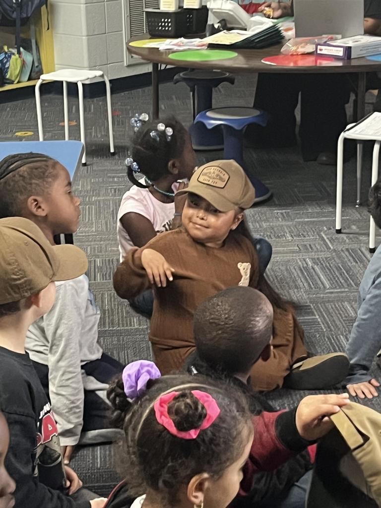 Veterans Day Presentation in Kindergarten