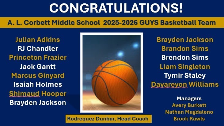 Flyer Announcement for 25-26 Guys Basketball Team