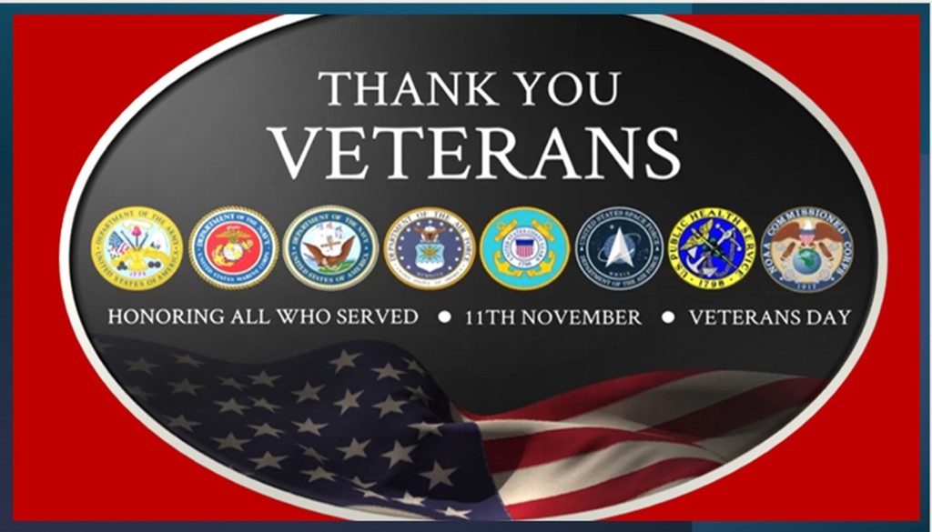 Flyer Recognition of Veterans Day