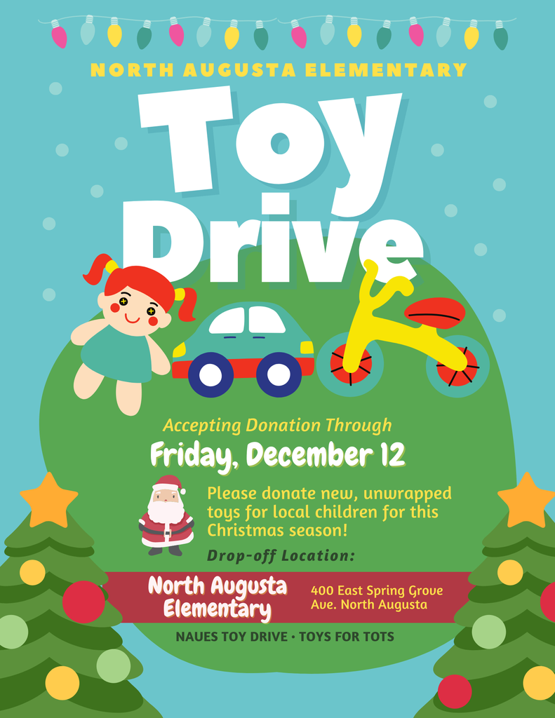🎁 NAUES TOY DRIVE • TOYS FOR TOTS 🎁 Now through December 12, 2025