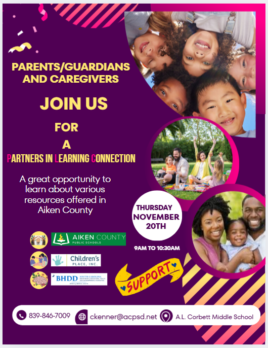 Flyer for Partners in Learning Connection