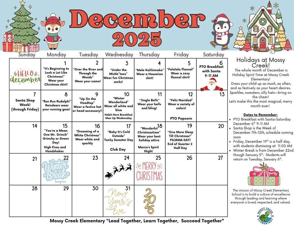 december calendar