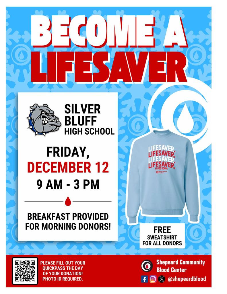 Shepeard Blood Drive Friday, December 12