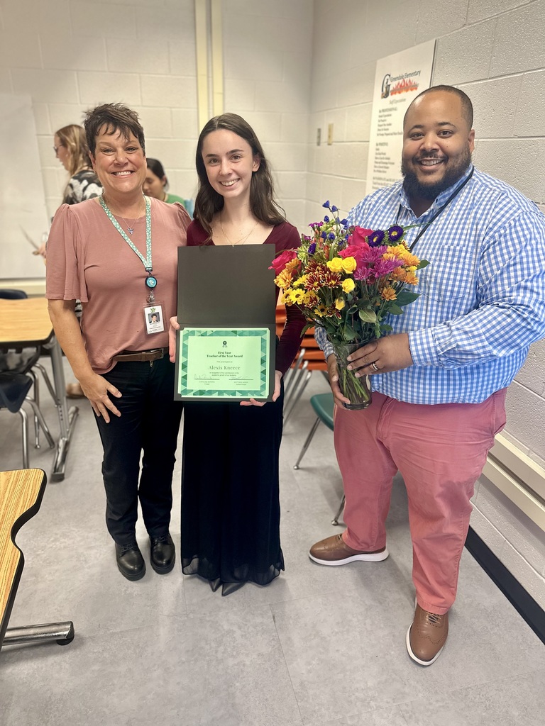 First Year Teacher of the Year! 