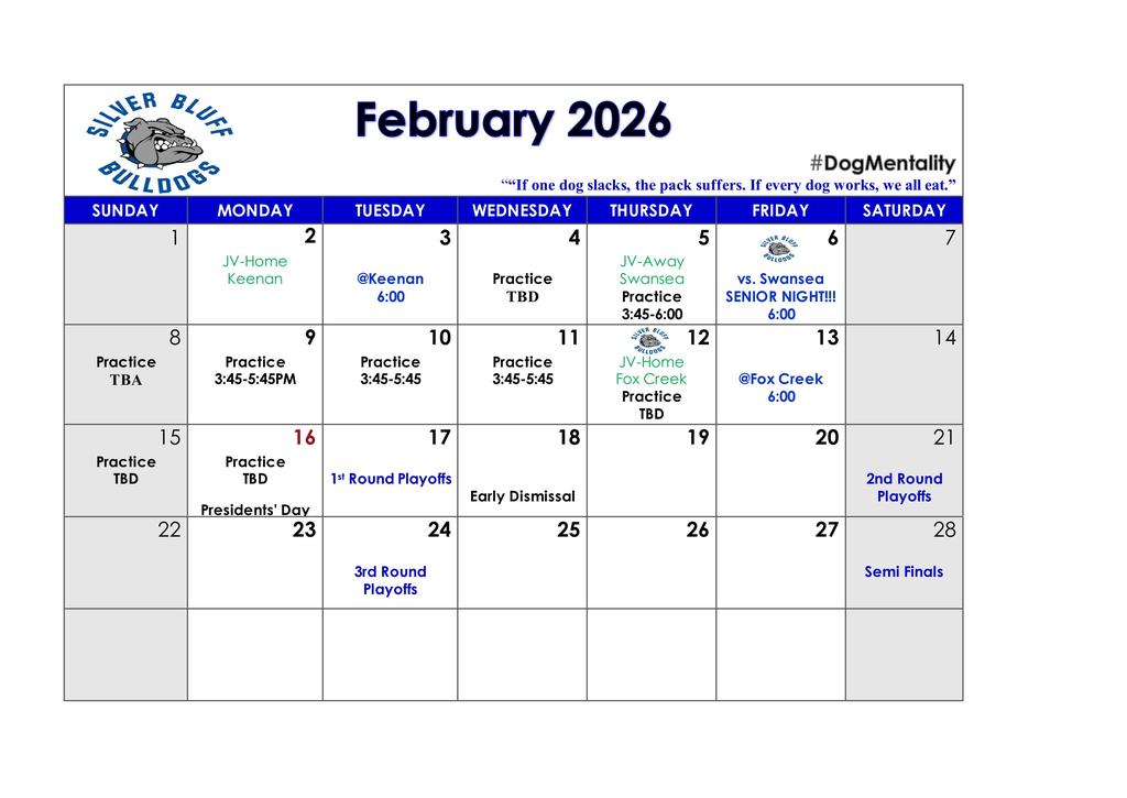 February Boys Basketball