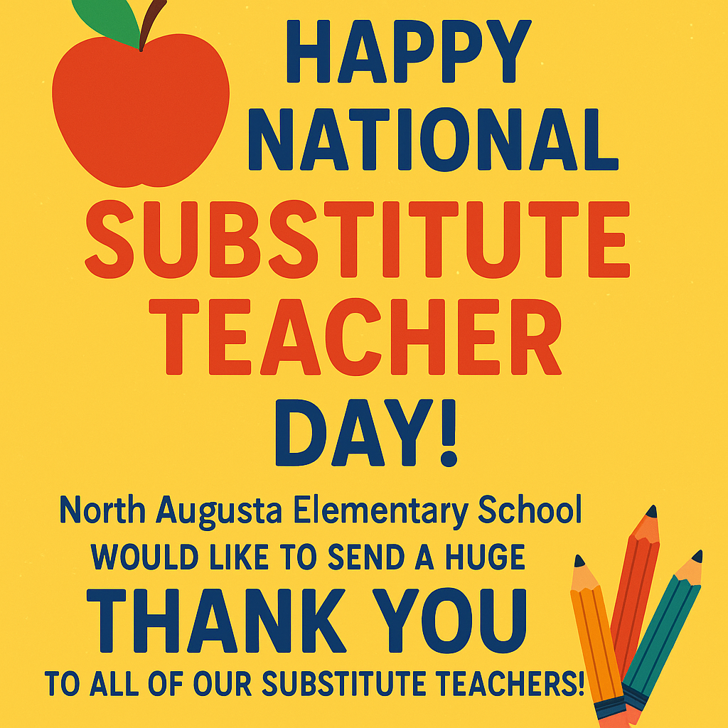 Happy National Substitute Teacher Day! 
