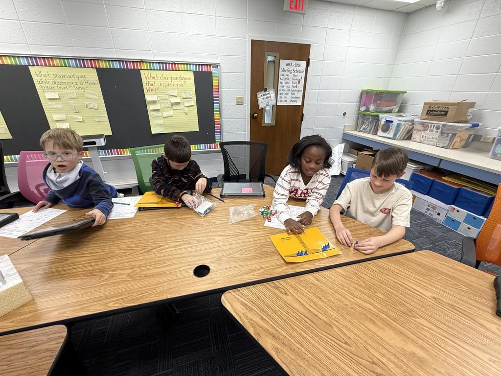 GT Students Working on Math