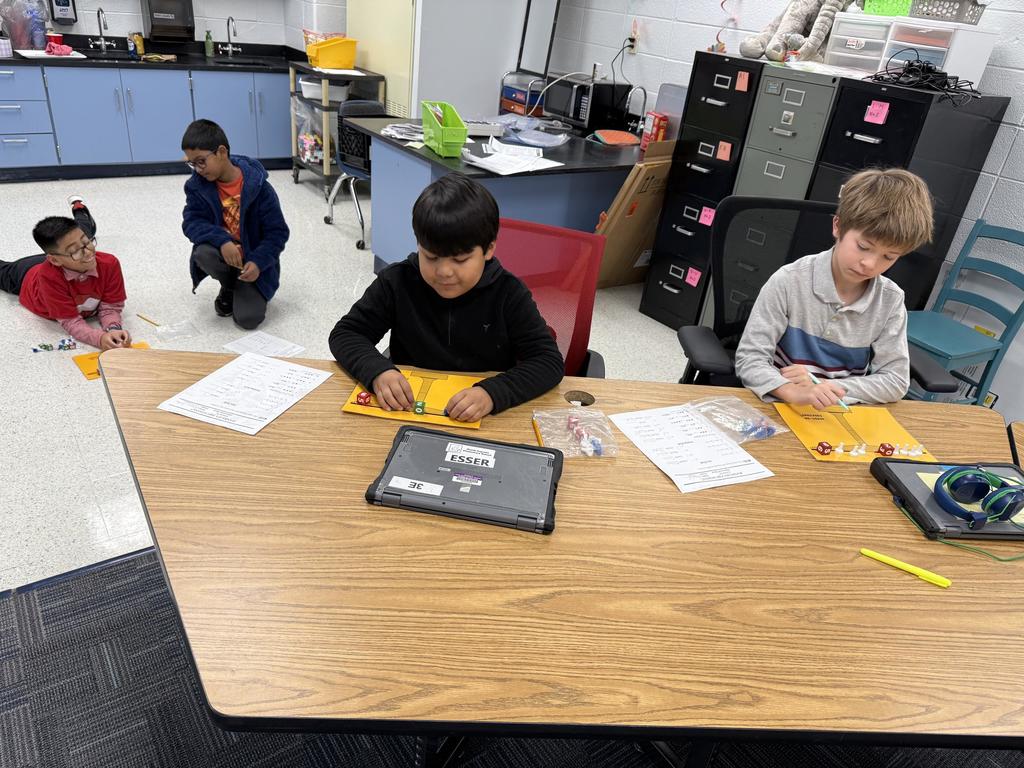 GT Students Working on Math