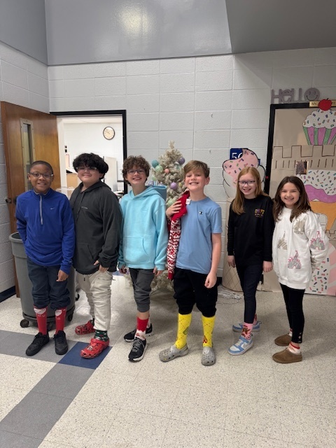 Fifth Grade Sock Day