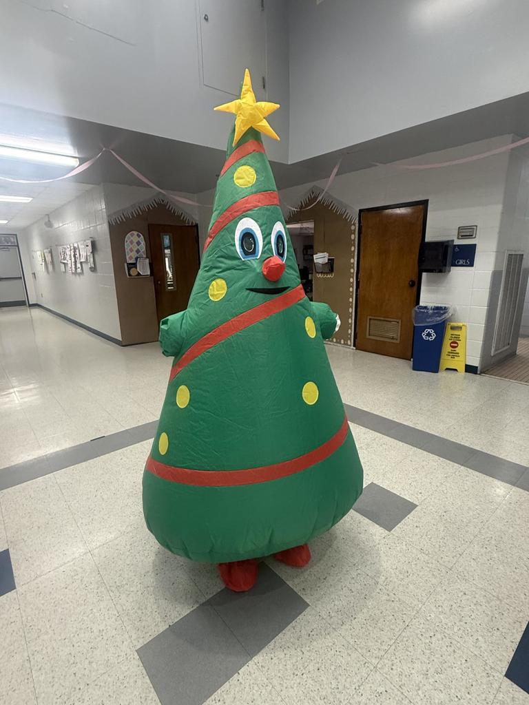 Dress Like A Christmas Tree Day