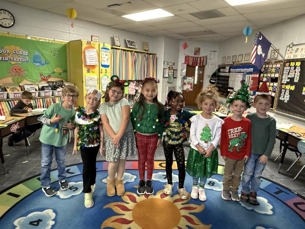 Dress Like A Christmas Tree Day