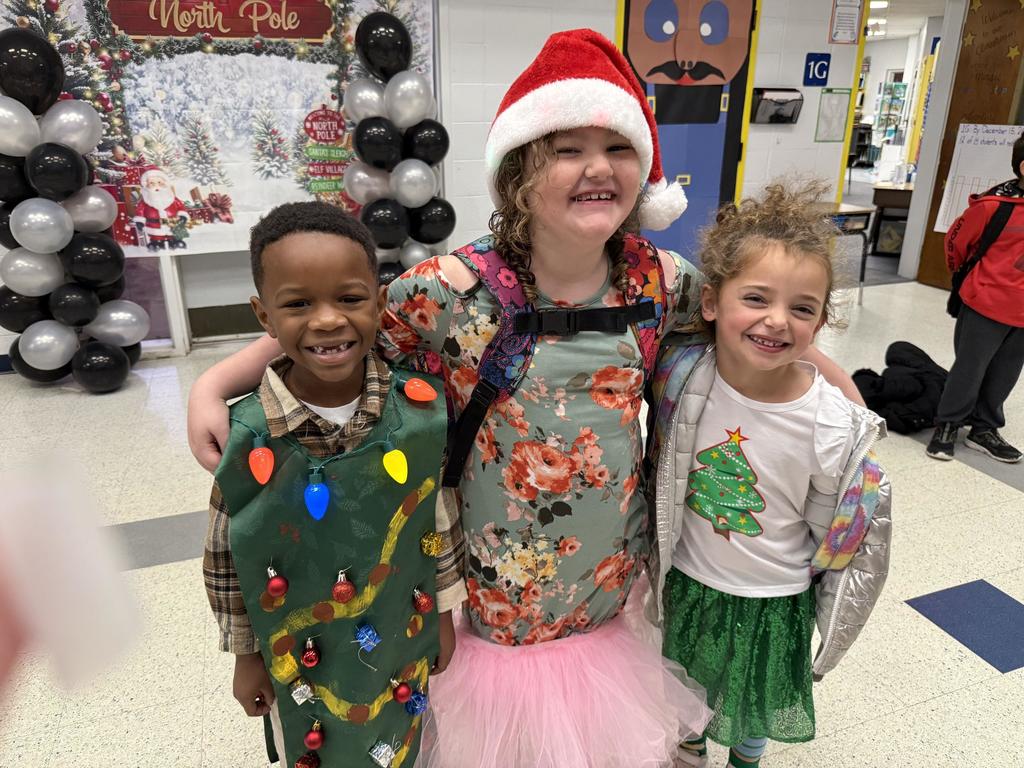 Dress Like A Christmas Tree Day