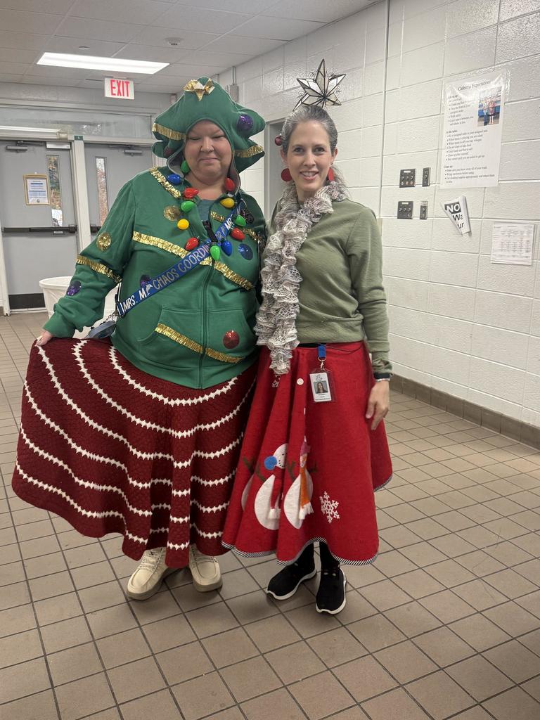 Dress Like A Christmas Tree Day